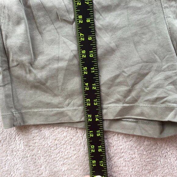 Nike Mens Athletic Short Medium Drawstring Pull On Running Activewear Green - Picture 7 of 14